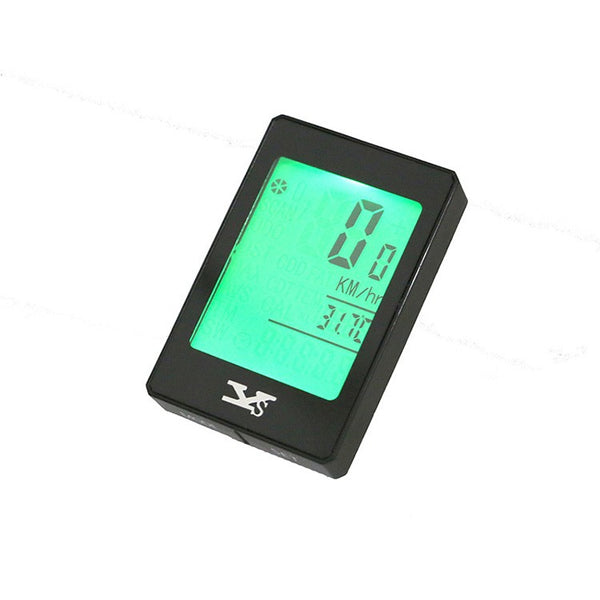 Wireless LCD Backlight Bike Cycling Odometer