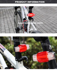 Turn Signal USB Rechargeable Brake Light