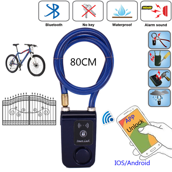 Electric Smart Bicycle Lock Bluetooth