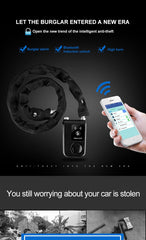 Waterproof Smart  Control  Bluetooth Bicycle Lock