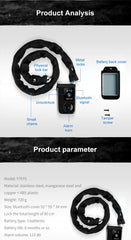 Waterproof Smart  Control  Bluetooth Bicycle Lock