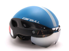 Unique Glasses Cover Road Cycling Helmet