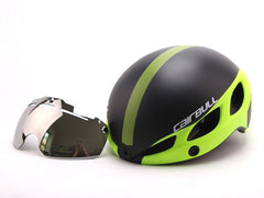 Unique Glasses Cover Road Cycling Helmet